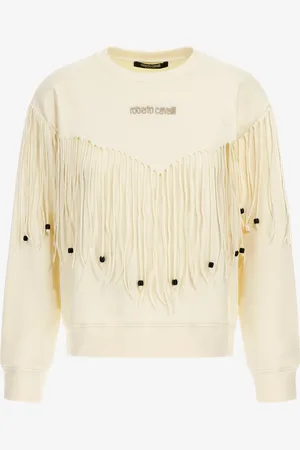 Roberto Cavalli Felpa con Frange
