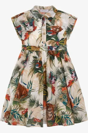 Roberto Cavalli Abito stampa Jungle