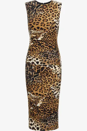 Roberto Cavalli Abito stampa Jaguar Skin