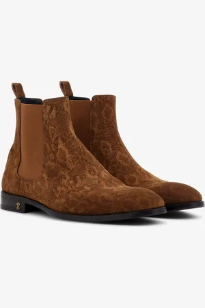 Roberto Cavalli Stivaletti Chelsea in Suede