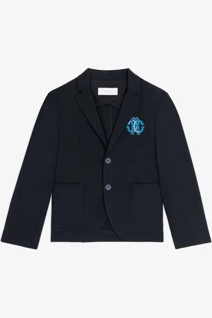 Roberto Cavalli Blazer monopetto con Monogram RC