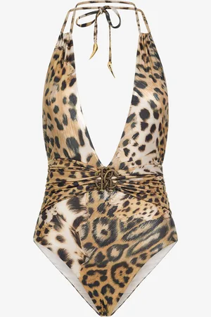 Roberto Cavalli Costume intero stampa Jaguar Skin