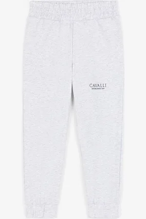 Roberto Cavalli Pantaloni sportivi con stampa Animalier Patchwork