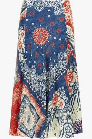 Roberto Cavalli Gonna con stampa Bandana