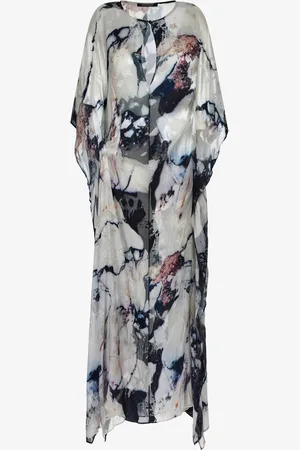 Roberto Cavalli Kaftan stampa Marble