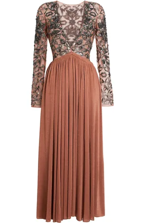 Roberto Cavalli Abito lungo con paillettes