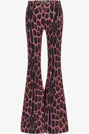 Roberto Cavalli Jeans con stampa Jaguar Skin
