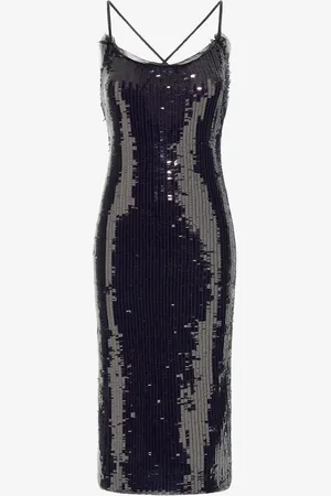 Roberto Cavalli Abito Midi con Paillettes