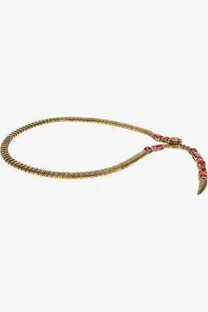 Roberto Cavalli Cintura Snake gioiello