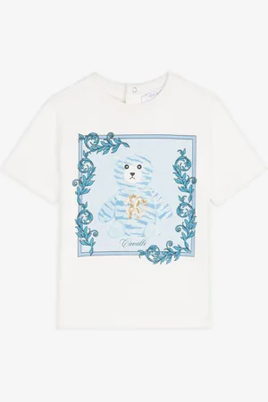 Roberto Cavalli T-shirt con stampa Teddy Bear