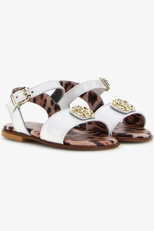 Roberto Cavalli Sandali con logo RC
