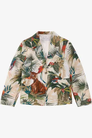 Roberto Cavalli Giacca stampa Jungle