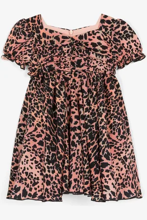 Roberto Cavalli Abito con stampa Leopard
