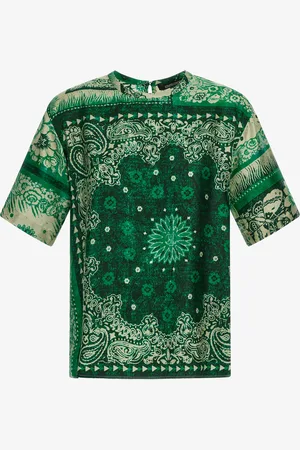 Roberto Cavalli T-shirt stampa Bandana