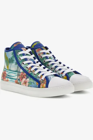 Roberto Cavalli Sneakers stampa Hawaii