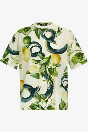 Roberto Cavalli T-shirt con stampa Limoni