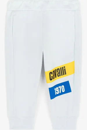 Roberto Cavalli Pantaloni sportivi con logo