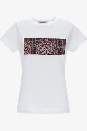 Roberto Cavalli T-shirt con Logo