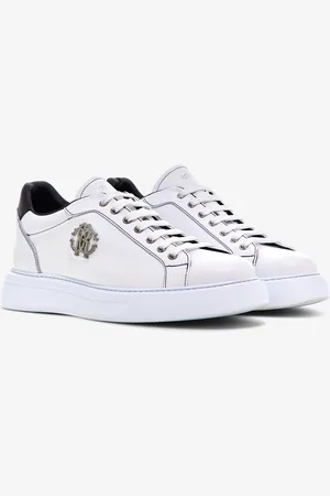 Roberto Cavalli Sneakers in pelle con logo