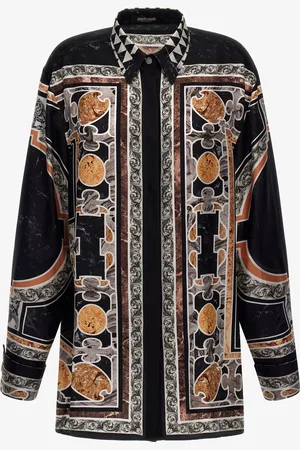 Roberto Cavalli Abito stampa Marble