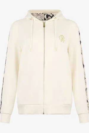 Roberto Cavalli Felpa con zip e cappuccio