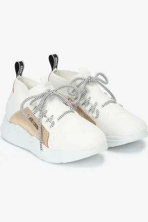 Roberto Cavalli Sneakers con inserti effetto serpente