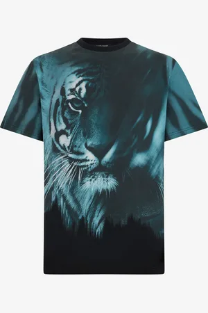 Roberto Cavalli T-shirt con stampa tigre