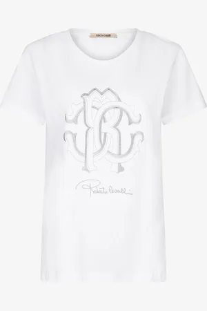 Roberto Cavalli T-shirt Monogram RC