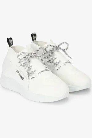 Roberto Cavalli Man Leather Running Shoes