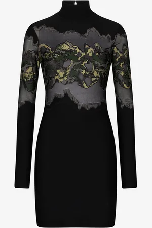 Roberto Cavalli Mini abito Marble jacquard