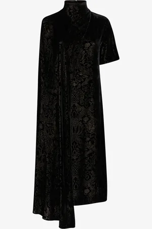 Roberto Cavalli Abito midi con stampa Broccato