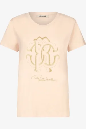 Roberto Cavalli T-shirt Monogram RC