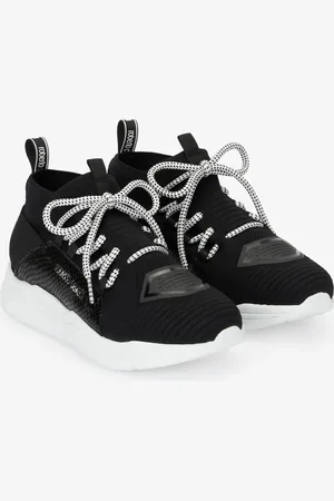 Roberto Cavalli Sneakers con inserti effetto serpente