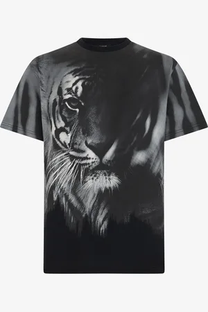 Roberto Cavalli T-shirt con stampa tigre