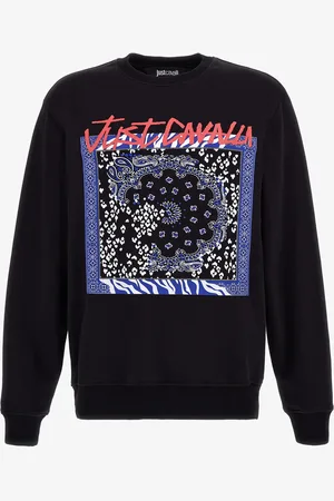 Roberto Cavalli Felpa logo Just Cavalli