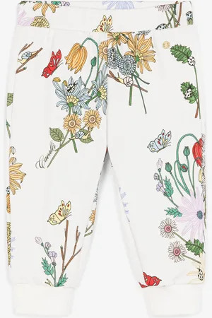 Roberto Cavalli Pantaloni sportivi con stampa floreale