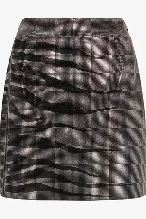 Roberto Cavalli Minigonna White Tigresse