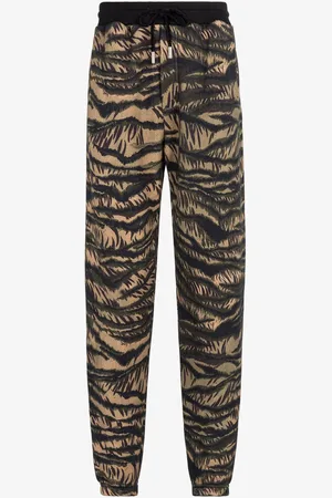 Roberto Cavalli Pantaloni sportivi con stampa Tiger