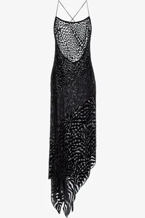 Roberto Cavalli Abito sottoveste in pizzo