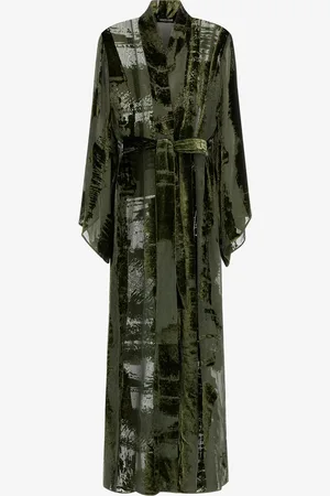 Roberto Cavalli Vestaglia con effetto devor??