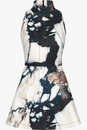 Roberto Cavalli Mini abito stampa Marble