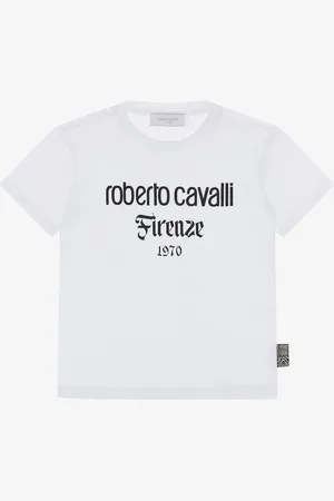 Roberto Cavalli T-shirt con Logo RC