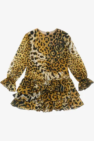 Roberto Cavalli Abito stampa Leopardo