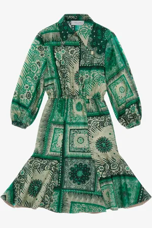 Roberto Cavalli Abito stampa Bandana