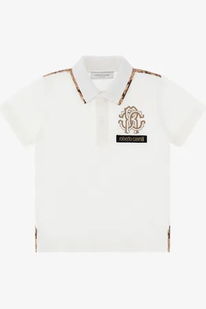 Roberto Cavalli Polo con Logo RC