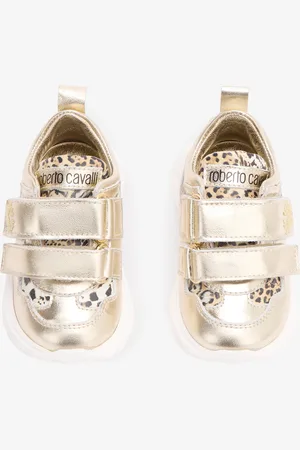 Roberto Cavalli Sneakers Laminate Con Inserti Skin