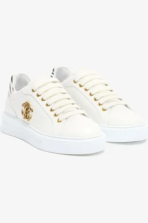 Roberto Cavalli Sneakers Con Retro Ray Of Gold