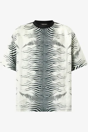 Roberto Cavalli T-shirt Con Stampa Zebra