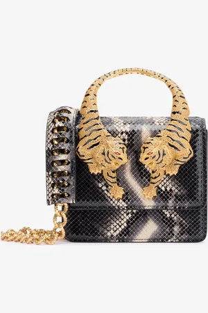 Roberto Cavalli Roar Bag Con Stampa Pitone