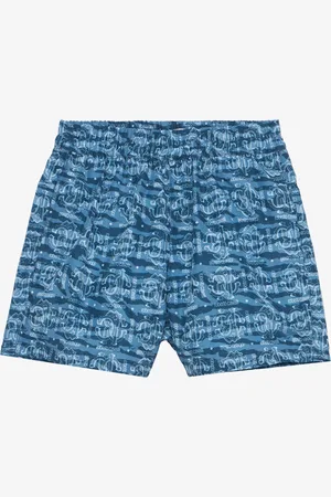 Roberto Cavalli Shorts Da Bagno Tiger Skin